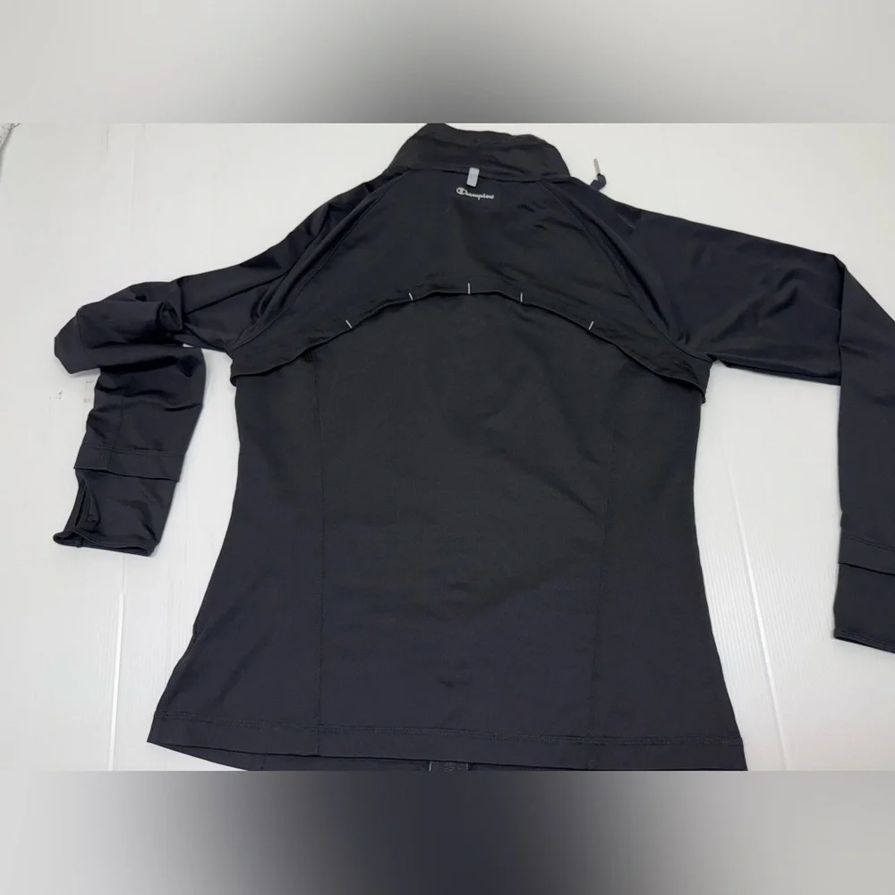 T379- Champion Black Full-Zip Jacket - Picture 11 of 13